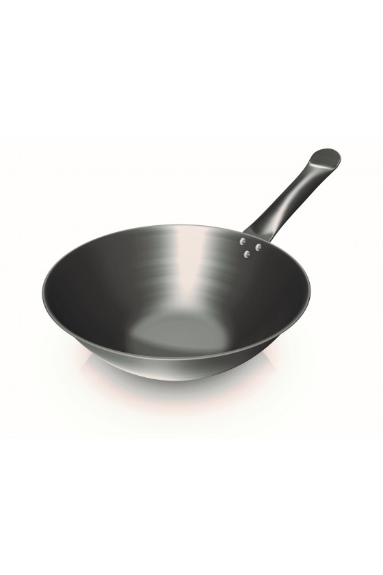 Flat-based wok